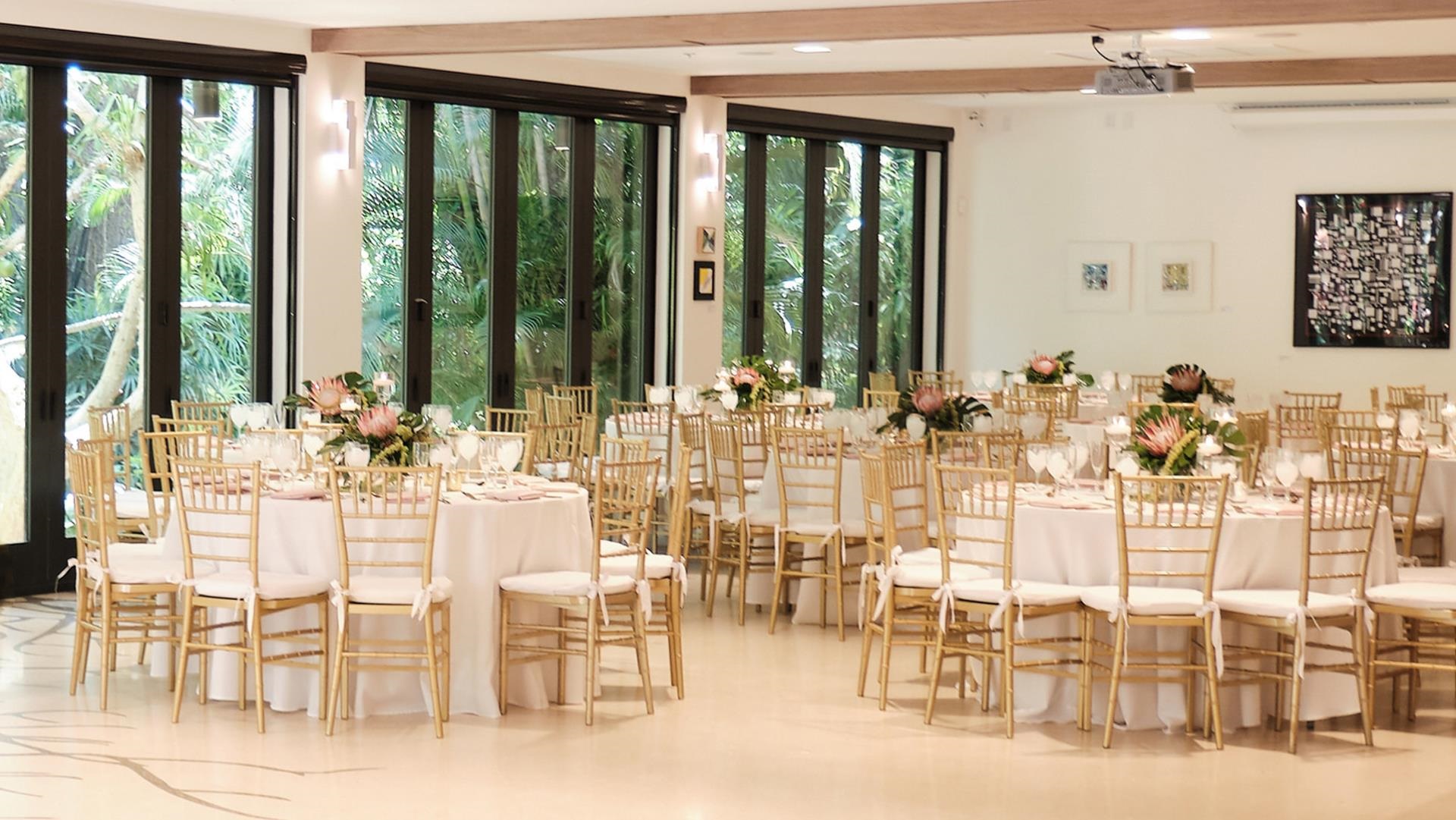 Wedding reception at Cypress Hall